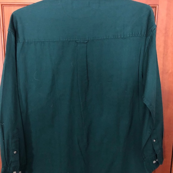 Badge Denim mens button down shirt size L - Picture 2 of 4